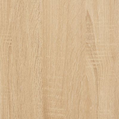 vidaXL Sitzbank mit Stauraum Sonoma-Eiche 42x42x45 cm Holzwerkstoff