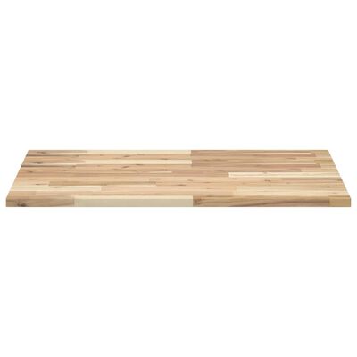 vidaXL Waschtischplatte Unbehandelt 80x60x2 cm Massivholz Akazie