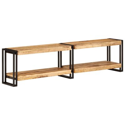 vidaXL TV-Schrank 160x30x40 cm Massivholz Mango