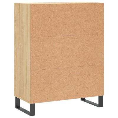 vidaXL Sideboard Sonoma-Eiche 69,5x34x90 cm Holzwerkstoff