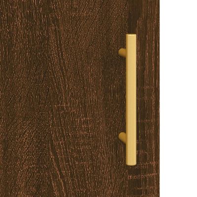 vidaXL Couchtisch Braun Eichen-Optik 90x50x40 cm Holzwerkstoff