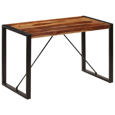 vidaXL Esstisch 120 x 60 x 76 cm Massivholz