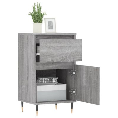 vidaXL Sideboard Grau Sonoma 40x35x70 cm Holzwerkstoff