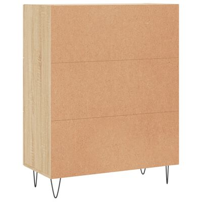 vidaXL Sideboard Sonoma-Eiche 69,5x34x90 cm Holzwerkstoff