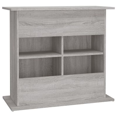 vidaXL Aquariumständer Grau Sonoma 81x36x73 cm Holzwerkstoff