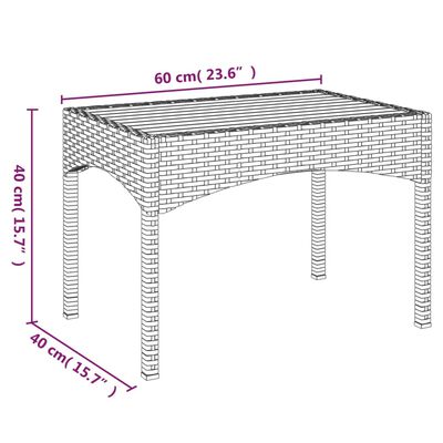 vidaXL 4-tlg. Garten-Essgruppe mit Kissen Schwarz Poly Rattan