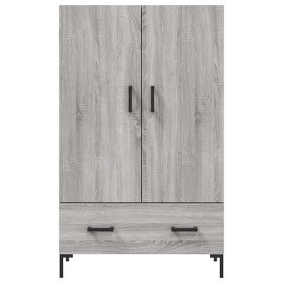 vidaXL Highboard Grau Sonoma 69,5x31x115 cm Holzwerkstoff