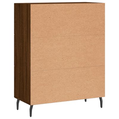 vidaXL Sideboard Braun Eichen-Optik 69,5x34x90 cm Holzwerkstoff