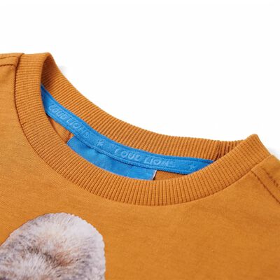 Kinder-Langarmshirt Dunkelocker 116