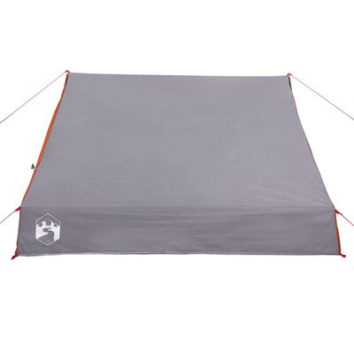 vidaXL Campingzelt A-Form 2 Personen Grau Wasserdicht