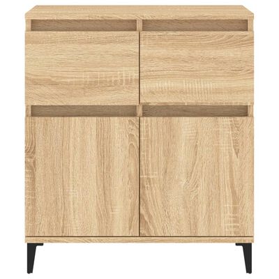 vidaXL Sideboard Sonoma-Eiche 60x35x70 cm Holzwerkstoff