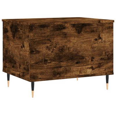 vidaXL Couchtisch Räuchereiche 60x44,5x45 cm Holzwerkstoff