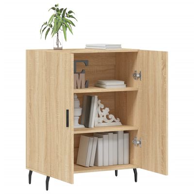 vidaXL Sideboard Sonoma-Eiche 69,5x34x90 cm Holzwerkstoff