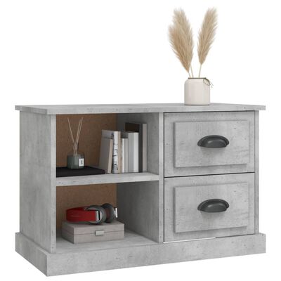 vidaXL TV-Schrank Betongrau 73x35,5x47,5 cm Holzwerkstoff