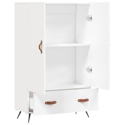 vidaXL Highboard Weiß 69,5x31x115 cm Holzwerkstoff