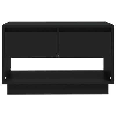 vidaXL TV-Schrank Schwarz 70x41x44 cm Holzwerkstoff