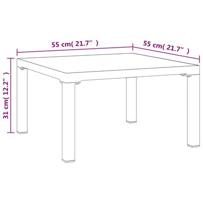 vidaXL 5-tlg. Garten-Lounge-Set Schwarz und Grau Poly Rattan