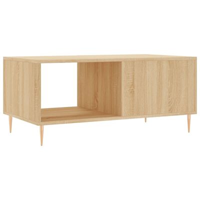 vidaXL Couchtisch Sonoma-Eiche 90x50x40 cm Holzwerkstoff