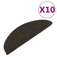 vidaXL Stufenmatten Selbstklebend 10 Stk. Anthrazit 65x22,5x3,5 cm