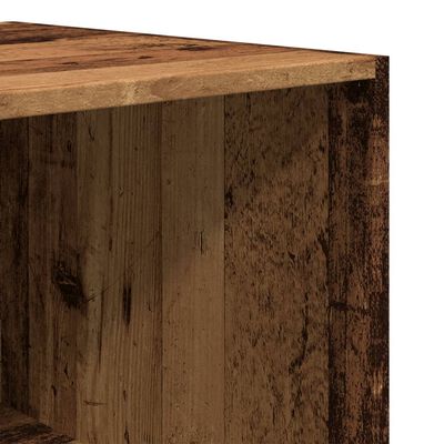 vidaXL Kleiderschrank Altholz-Optik 80x50x200 cm Holzwerkstoff