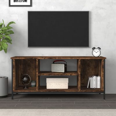 vidaXL TV-Schrank Räuchereiche 102x35x45 cm Holzwerkstoff