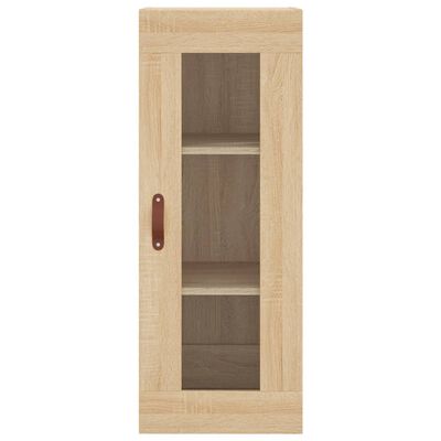 vidaXL Highboard Sonoma-Eiche 34,5x34x180 cm Holzwerkstoff