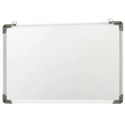 vidaXL Magnetisches Whiteboard Weiß 50 x 35 cm Stahl