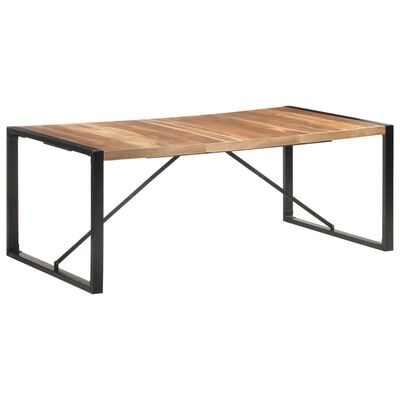 vidaXL Esstisch 200x100x75 cm Massivholz