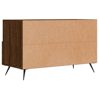 vidaXL TV-Schrank Braun Eichen-Optik 80x36x50 cm Holzwerkstoff