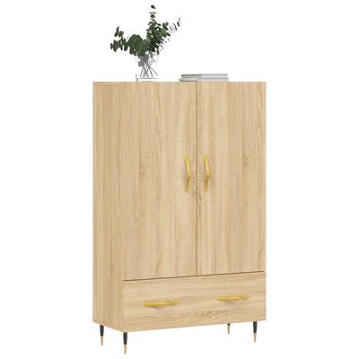 vidaXL Highboard Sonoma-Eiche 69,5x31x115 cm Holzwerkstoff