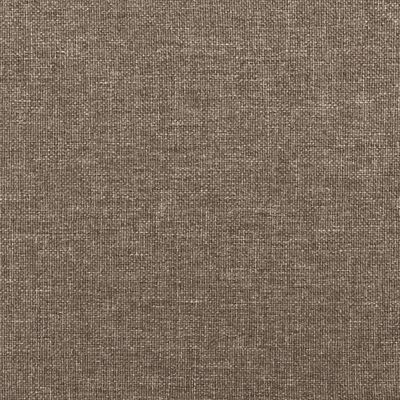 vidaXL Taschenfederkernmatratze für Kinder Taupe 80x160 cm Stoff