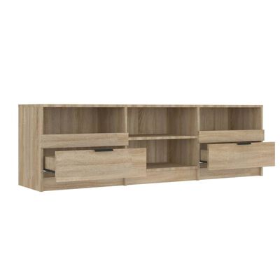 vidaXL TV-Schrank Sonoma-Eiche 150x33,5x45 cm Holzwerkstoff