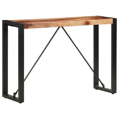 vidaXL Konsolentisch 110x35x76 cm Massivholz Palisander