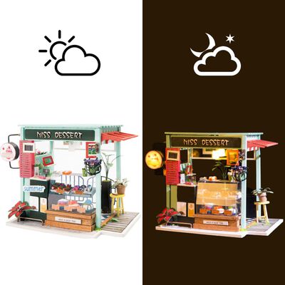 Robotime Miniatur Bausatz Dessert Shop