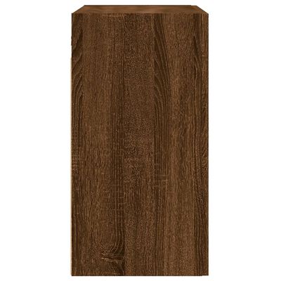 vidaXL Wandschrank Braun Eichen-Optik 60x31x60 cm Holzwerkstoff