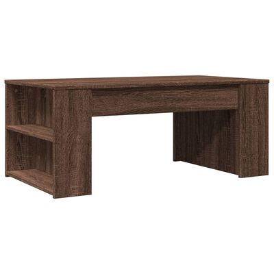 vidaXL Couchtisch Braun Eichen-Optik 102x55x42 cm Holzwerkstoff