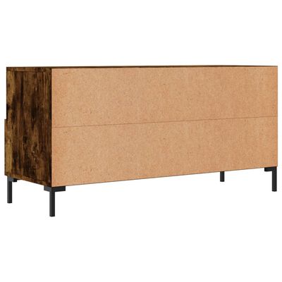 vidaXL TV-Schrank Räuchereiche 102x36x50 cm Holzwerkstoff