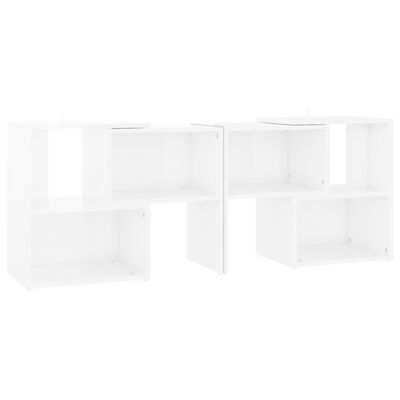 vidaXL TV-Schrank Weiß 104x30x52 cm Holzwerkstoff