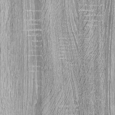 vidaXL Sideboard Grau Sonoma 91x29,5x65 cm Holzwerkstoff
