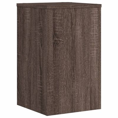 vidaXL Pflanzenständer 2 Stk. Braun Eiche 30x30x50 cm Holzwerkstoff