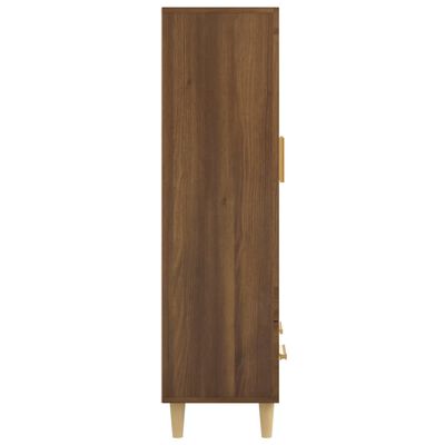 vidaXL Highboard Braun Eichen-Optik 70x31x115 cm Holzwerkstoff