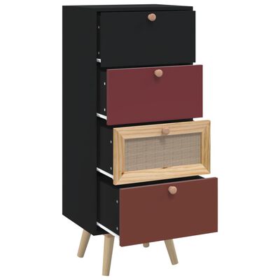 vidaXL Highboard mit Schubladen 40x30x95 cm Holzwerkstoff