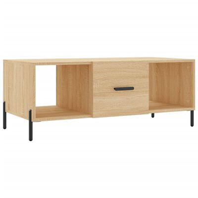 vidaXL Couchtisch Sonoma-Eiche 102x50x40 cm Holzwerkstoff