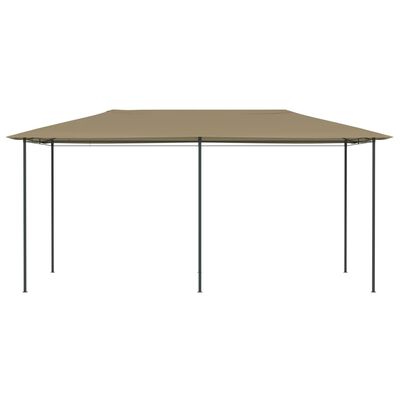 vidaXL Pavillon 2,98x5,3x2,59 m Taupe 160 g/m²