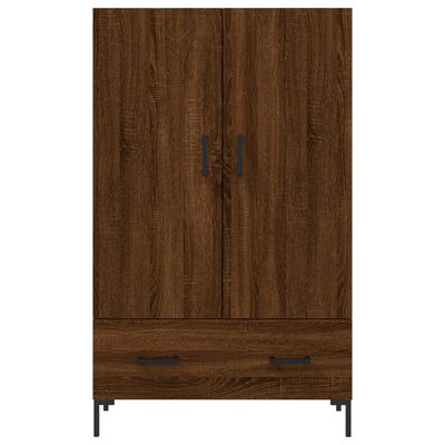 vidaXL Highboard Braun Eichen-Optik 69,5x31x115 cm Holzwerkstoff