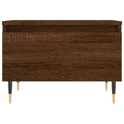 vidaXL Couchtisch Braun Eichen-Optik 50x46x35 cm Holzwerkstoff