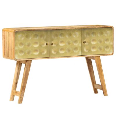 vidaXL Sideboard Massivholz Mango 120x30x80 cm