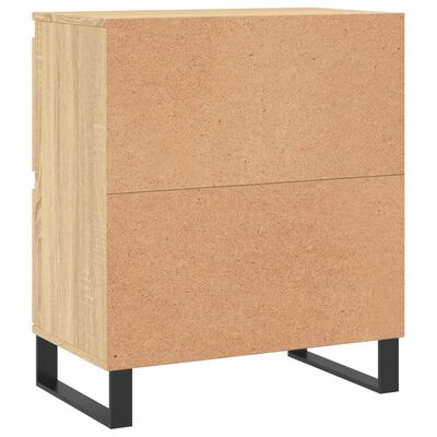 vidaXL Sideboards 2 Stk. Sonoma-Eiche Holzwerkstoff