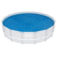 Bestway Solar-Poolabdeckung Flowclear Rund 462 cm Blau