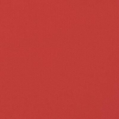 vidaXL Palettenkissen Rot 120x80x12 cm Stoff